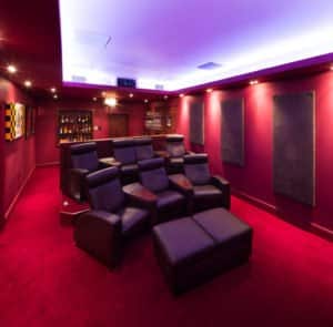 Home Cinema Personalised Seating Area