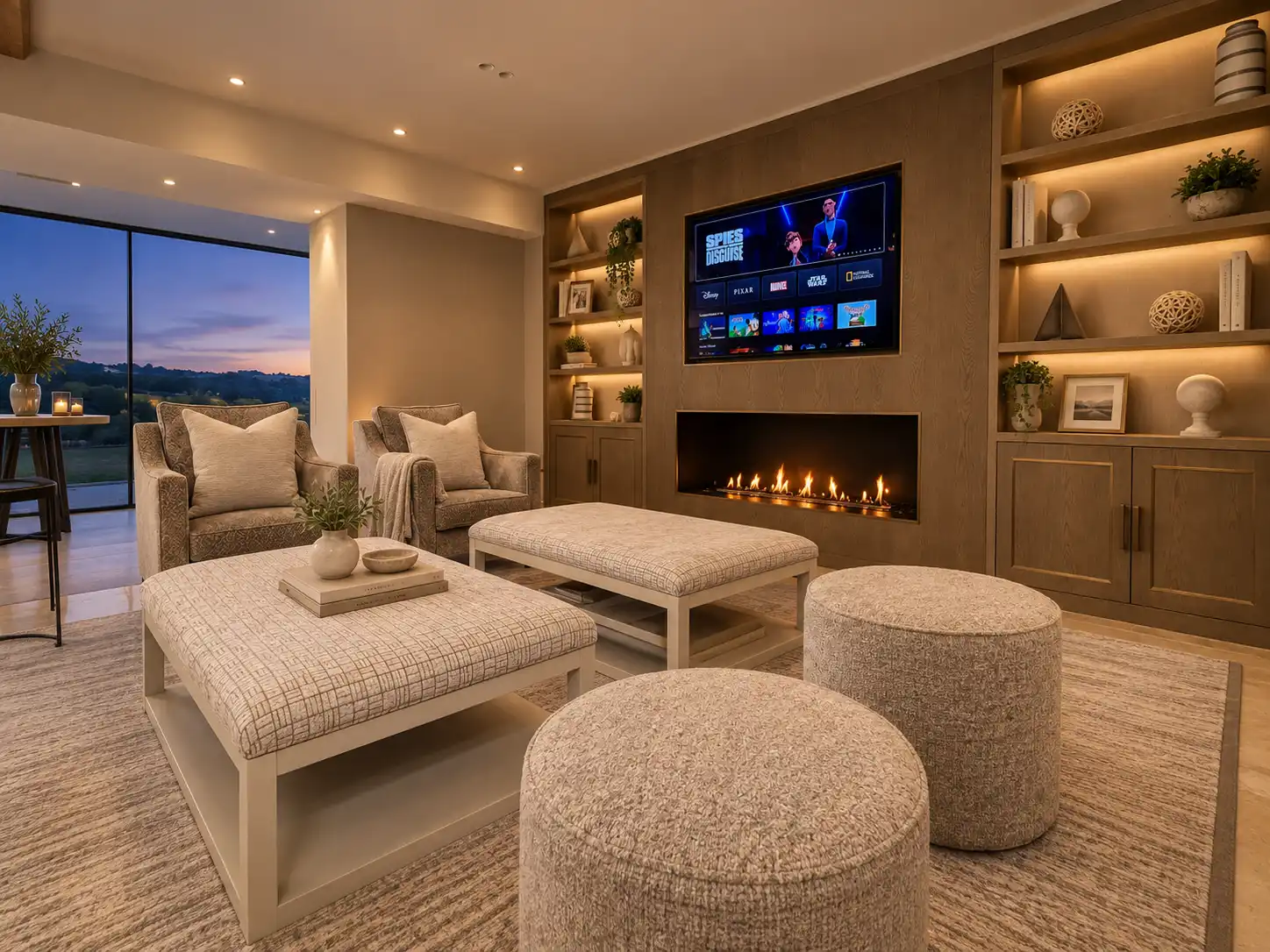 TillCArrLounge Discreet Control4 smart home installation in Halifax, West Yorkshire