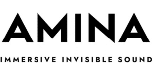 Amina - Immersive Invisible sound. Official Logo