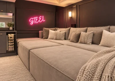 Georgia Steel Home Cinema York | 130″ Luxury Cinema