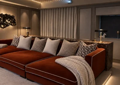till car cinema design with seating